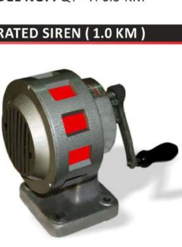 INDUSTRIAL SIREN MANNUAL OPRATE 1KM